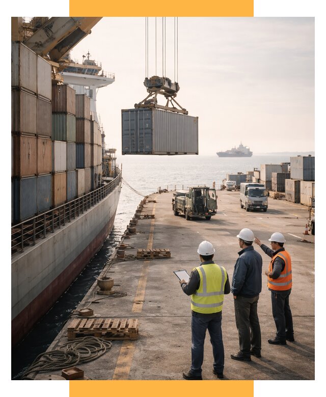 Морские перевозки грузов по миру от 45711 р. | СетСервис-Свт