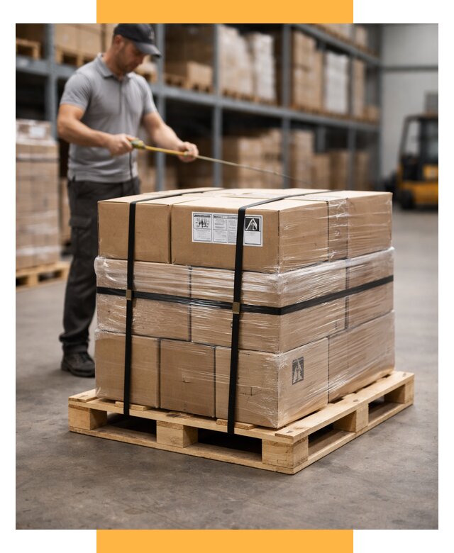 Упаковка и паллетирование грузов от 3555 р. | СетСервис-Свт