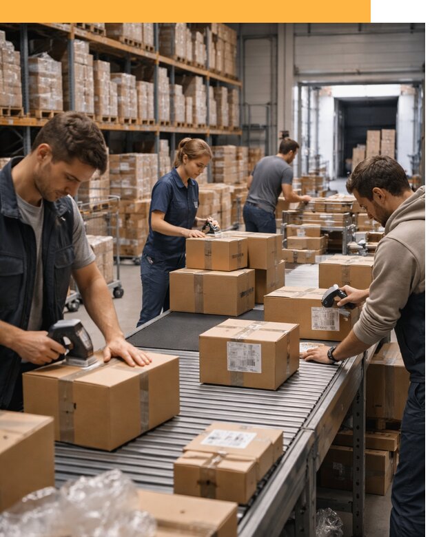 Доставка товаров для маркетплейсов от двери до склада от 7619