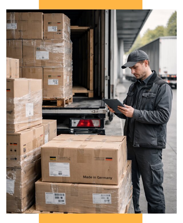 Доставка грузов из Германии от 45711 р. быстро - СетСервис-Свт