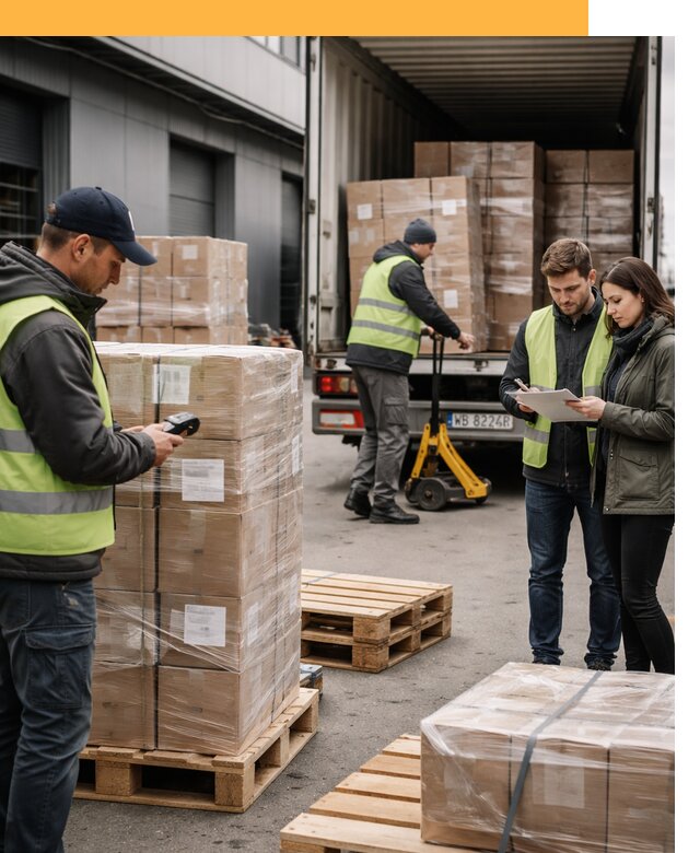 Доставка грузов из Польши: морем, авто и авиа от 7619