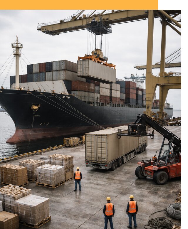 Морские перевозки из Индии: доставка FCL/LCL, таможня от 121896