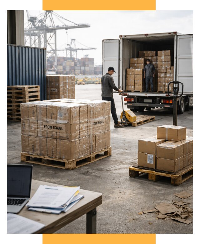 Доставка грузов из Израиля от 15237 р., логистика от СетСервис-Свт