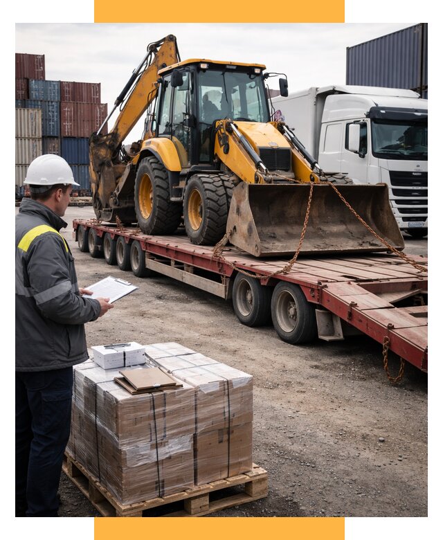 Международная перевозка спецтехники от 45711 р., СетСервис-Свт