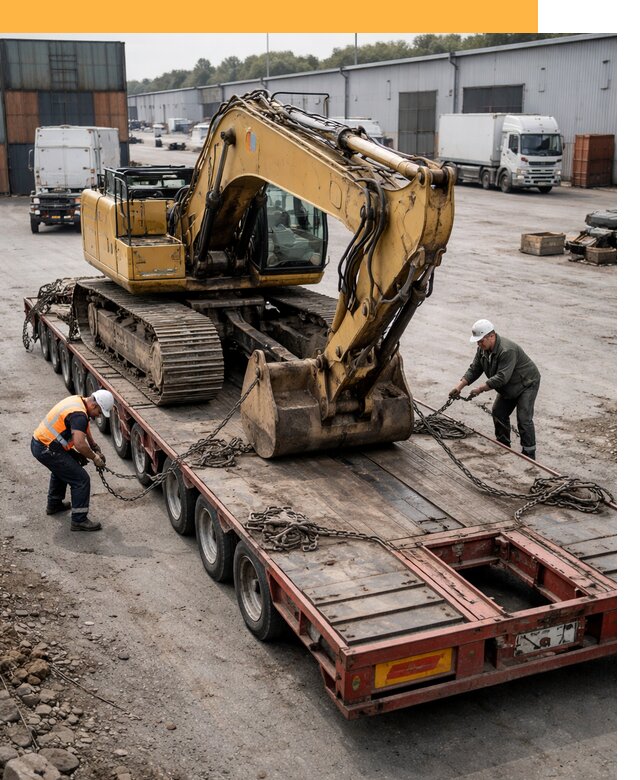 Перевозка спецтехники по России и миру от 45711 руб