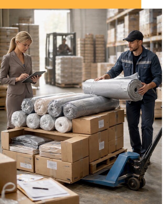 Перевозка текстиля по миру от 15237 руб. с таможней и страхованием