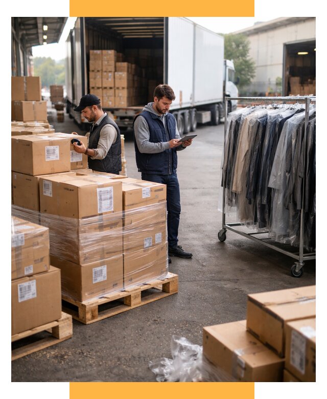 Перевозка и доставка одежды из Китая от 7619 р., СетСервис-Свт