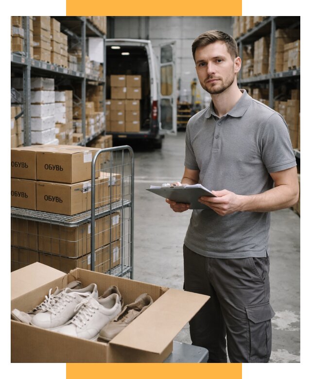 Доставка обуви из Китая и Турции от 4571 р. СетСервис-Свт