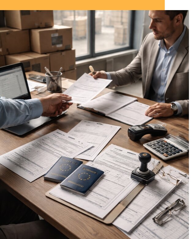 Таможенное оформление грузов из Европы от 8634 руб