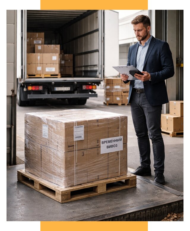 Временный вывоз товаров под ключ от 8126 р. | СетСервис-Свт