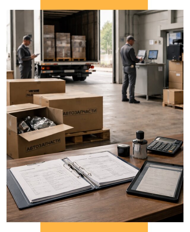 Таможенное оформление автозапчастей под ключ от 8634 р., СетСервис-Свт