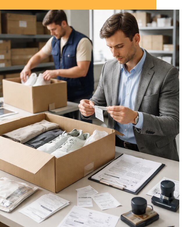 Таможенное оформление одежды и обуви по выгодной цене от 6603 руб