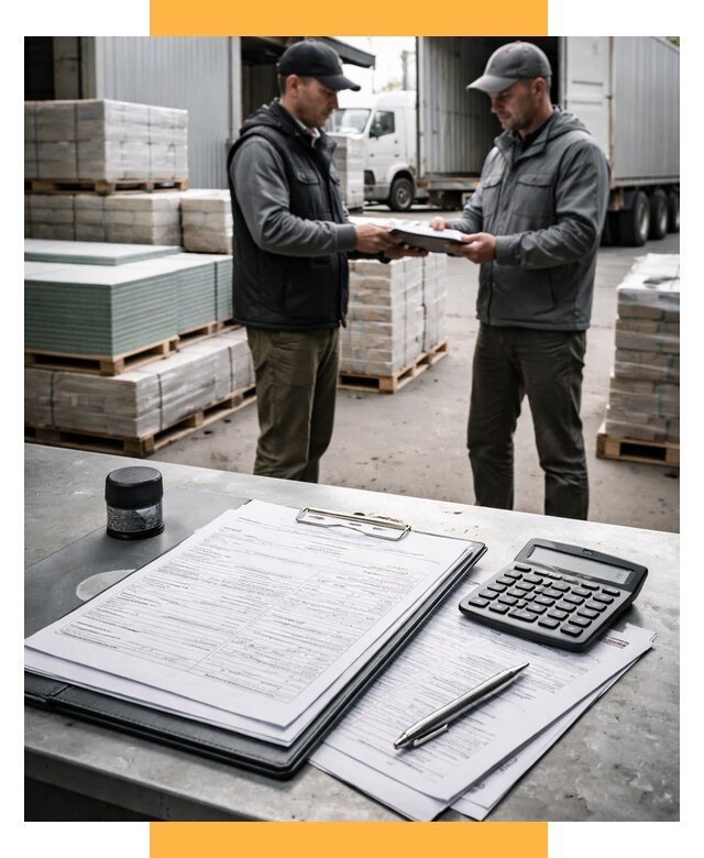 Таможенное оформление стройматериалов от 8634 р. | СетСервис-Свт