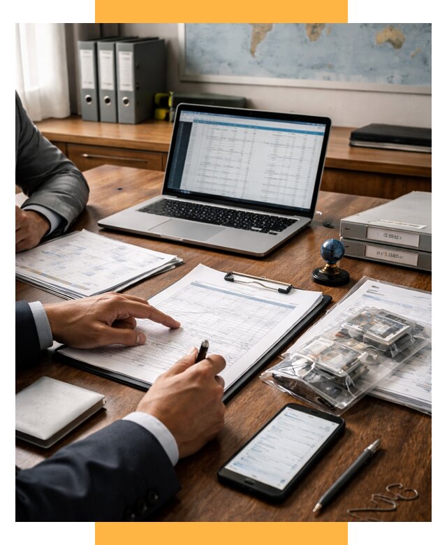 Проверка поставщика за рубежом от 8634 р. | СетСервис-Свт аудит