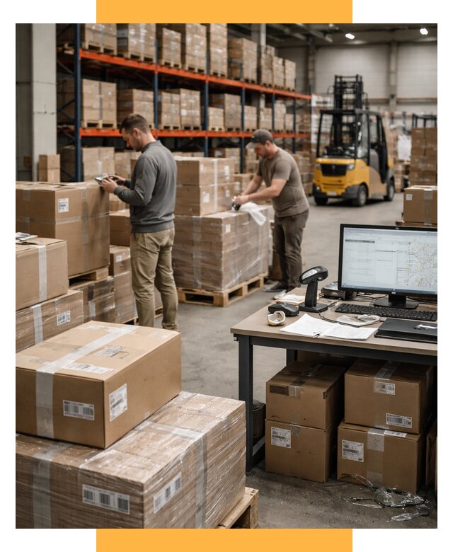 Склад консолидации в Европе от 6603 р., услуги СетСервис-Свт